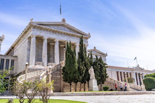 panepistimiou street-akadimias street-athens-university